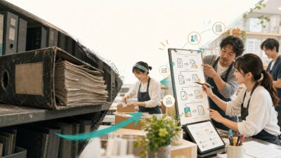 作ったのに使われない。業務マニュアルを「生きた仕組み」に変える5原則