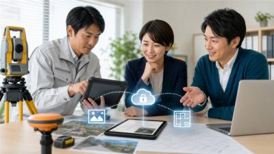 土地家屋調査士の現場業務を止めないIT環境づくりと外部連携