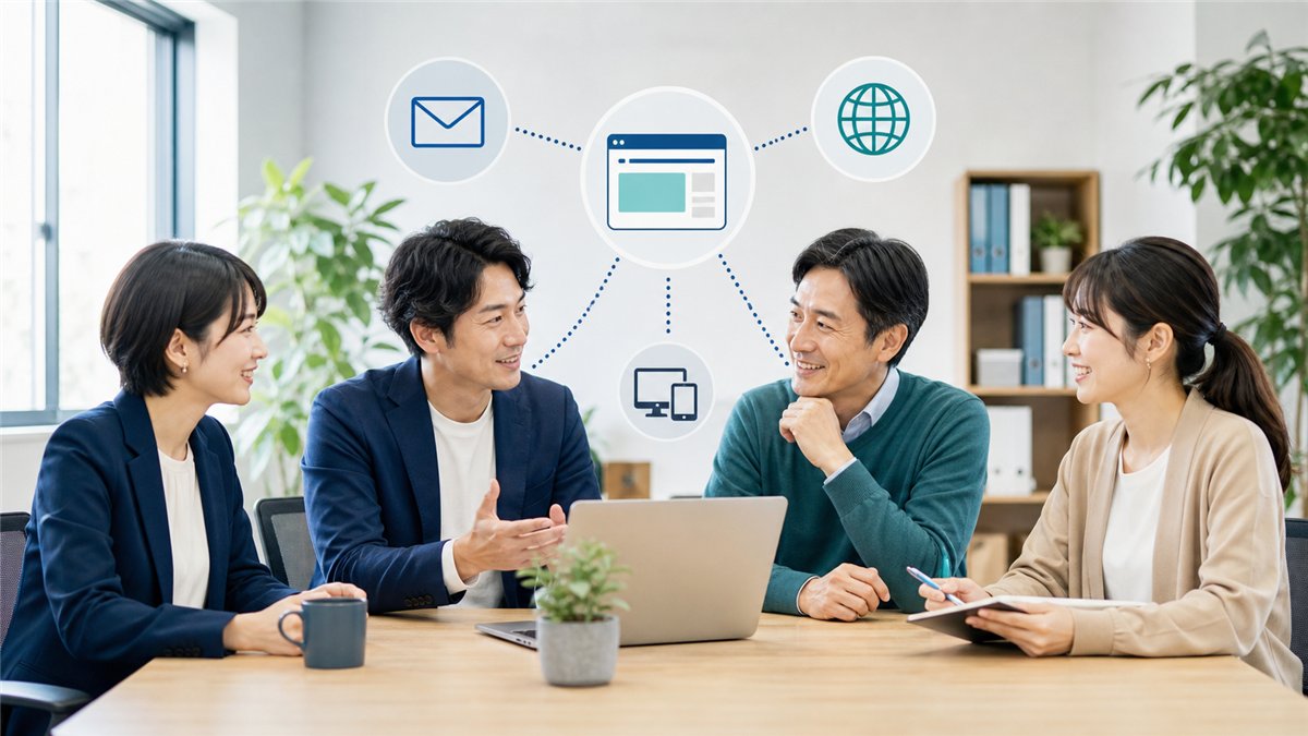 ホームページ公開後のIT相談を補完する制作会社向け協業モデル