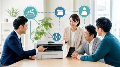 複合機販売会社が顧客のIT課題まで抱え込まない連携方法