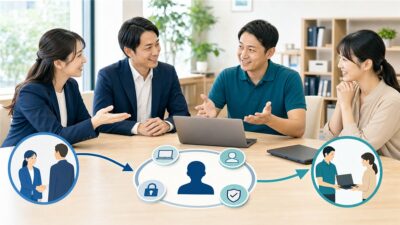 採用後のIT環境整備まで支える採用支援会社の協業モデル