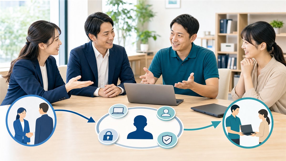 採用後のIT環境整備まで支える採用支援会社の協業モデル