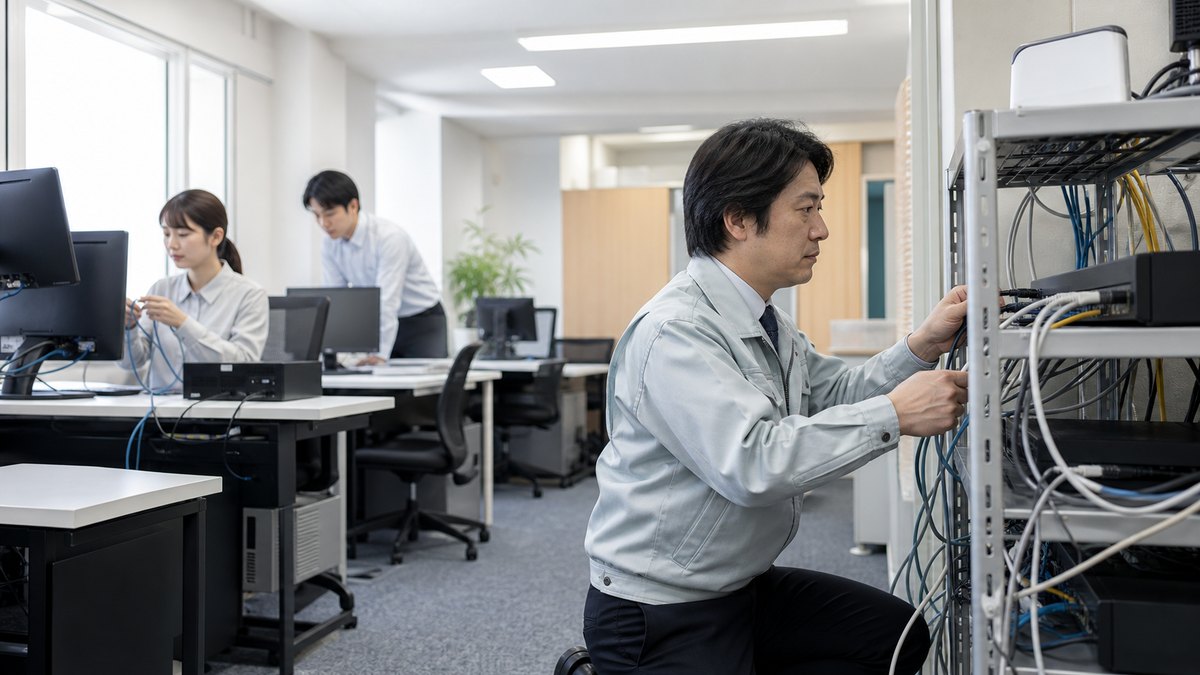 社内ネットワークが遅い原因は？切り分けの順序を解説