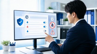 ブラウザのウイルス通知が何度も出る原因と通知を止める方法