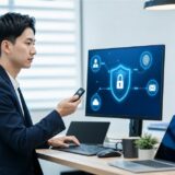 会社SNSの多要素認証を安全に運用する方法を安全に確認する中小企業の担当者