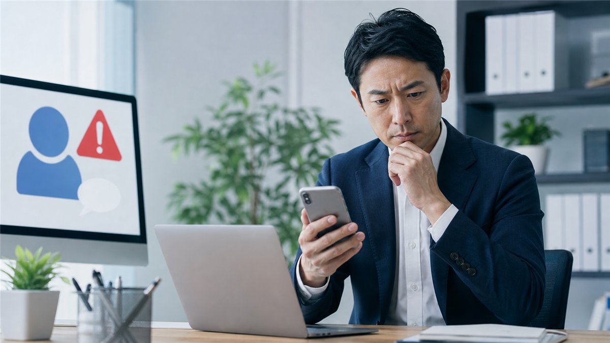 Facebookの友達から不審なメッセージが来たら？本人確認と通報方法