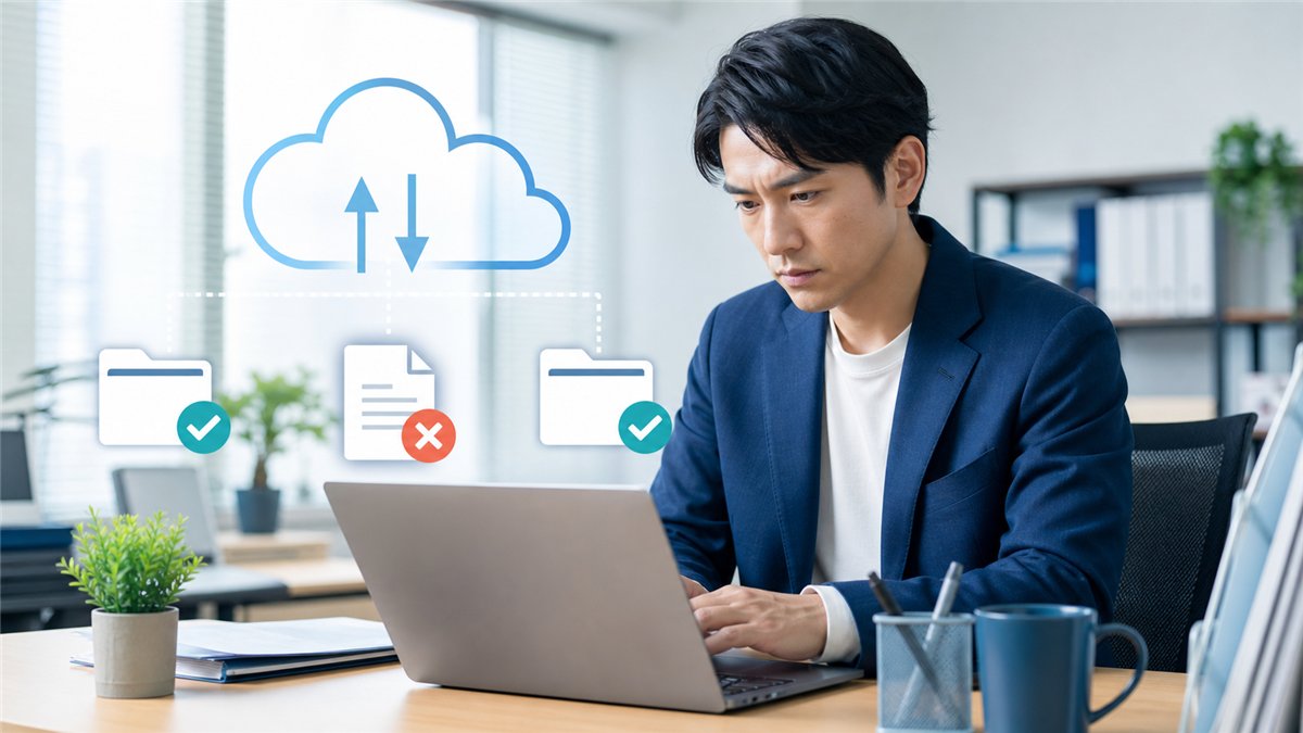 OneDriveが同期しない原因と会社データを失わない対処法
