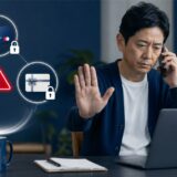 サポート詐欺への支払いを止め公式窓口へ連絡する担当者