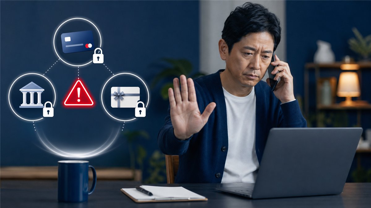 サポート詐欺に支払ってしまったら？カード・振込・電子マネー別の初動
