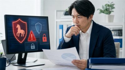 「トロイの木馬に感染しました」は本物？偽警告の見分け方